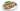 Zucchini Lasagne Boote auf teller