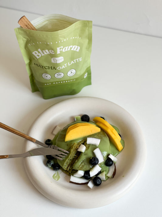 Green Power Breakfast: Matcha Pancakes