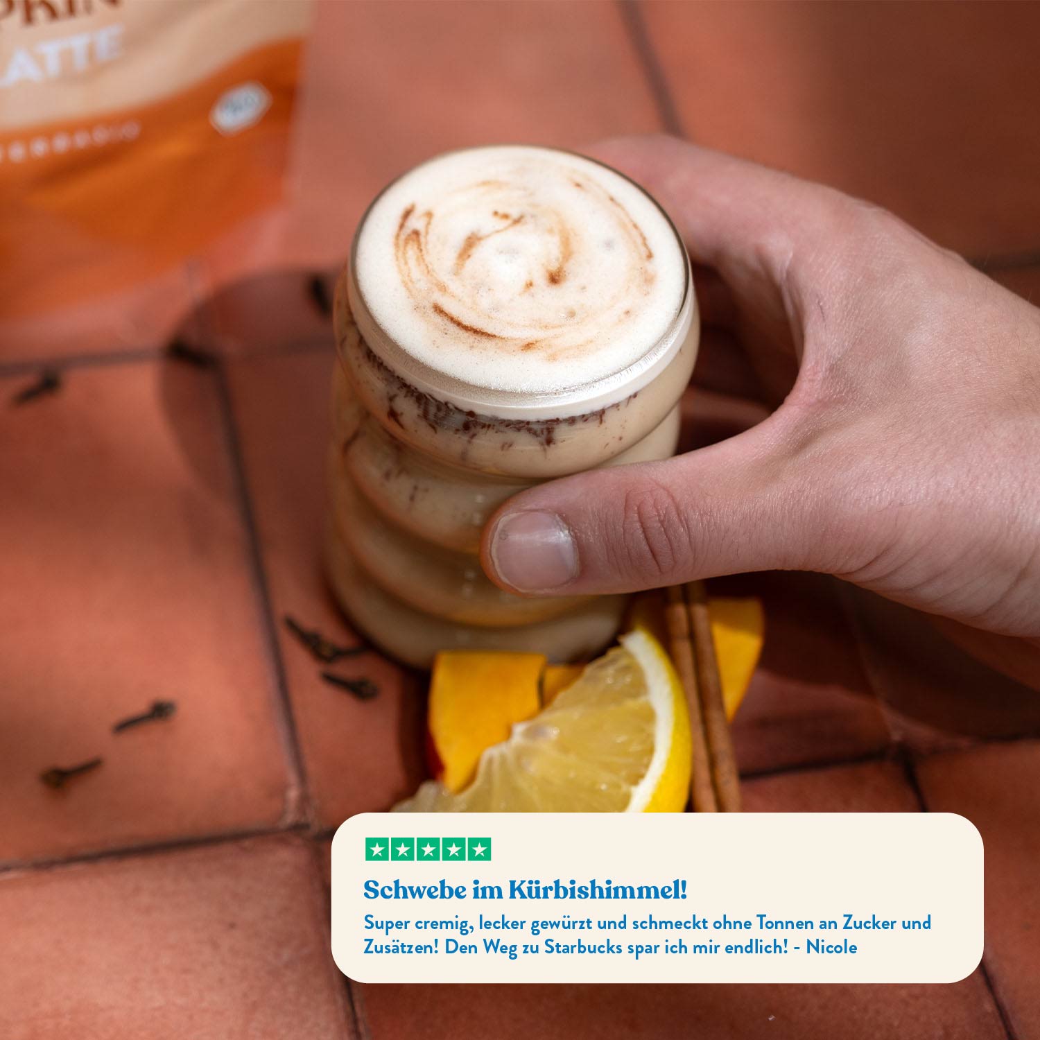 Pumpkin Oat Latte