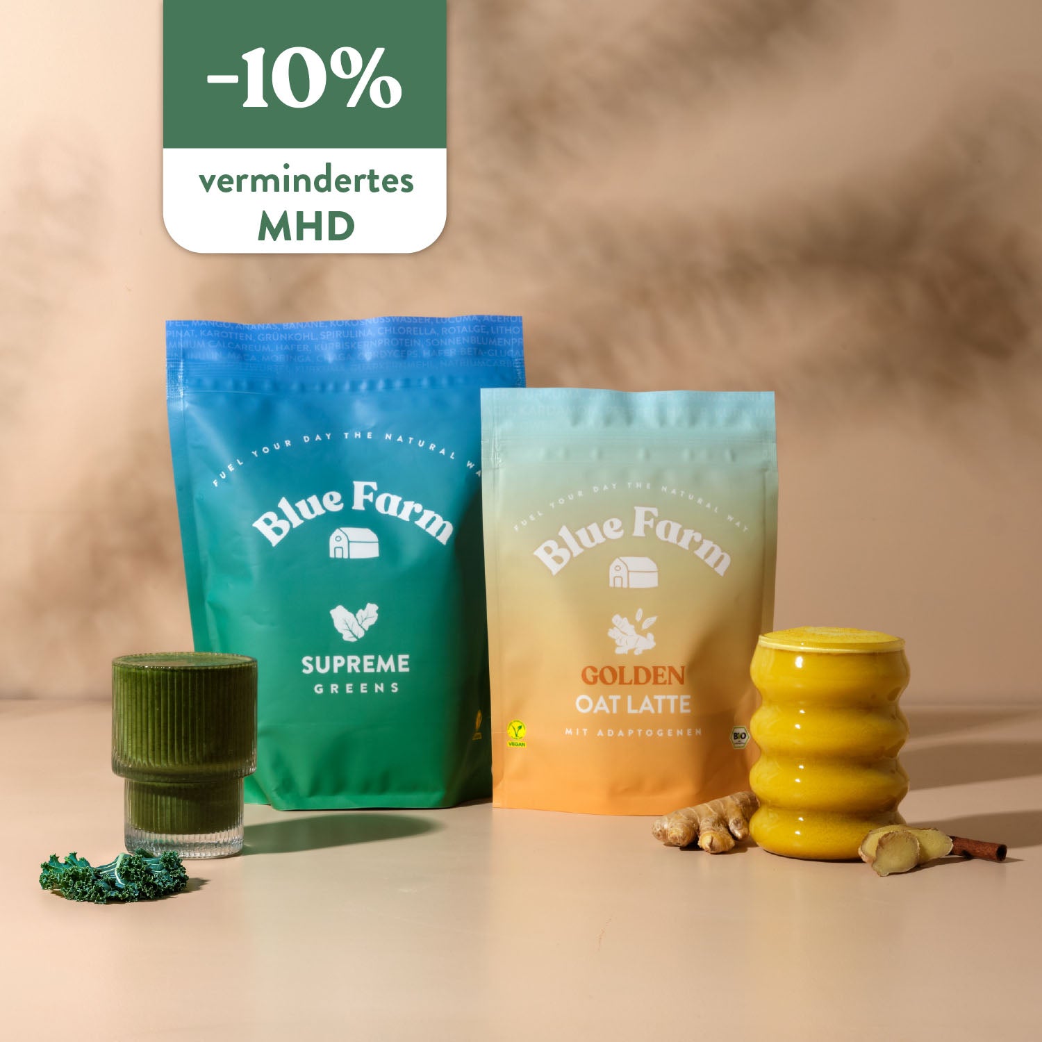 Blue Farm | Oat Drink Powder for fresh oat drink in 10 seconds